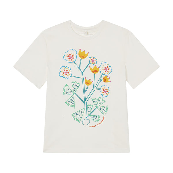 Floral Embroidery T-shirt