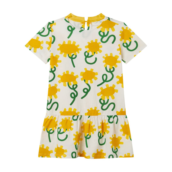 Sunflowers Print Dress