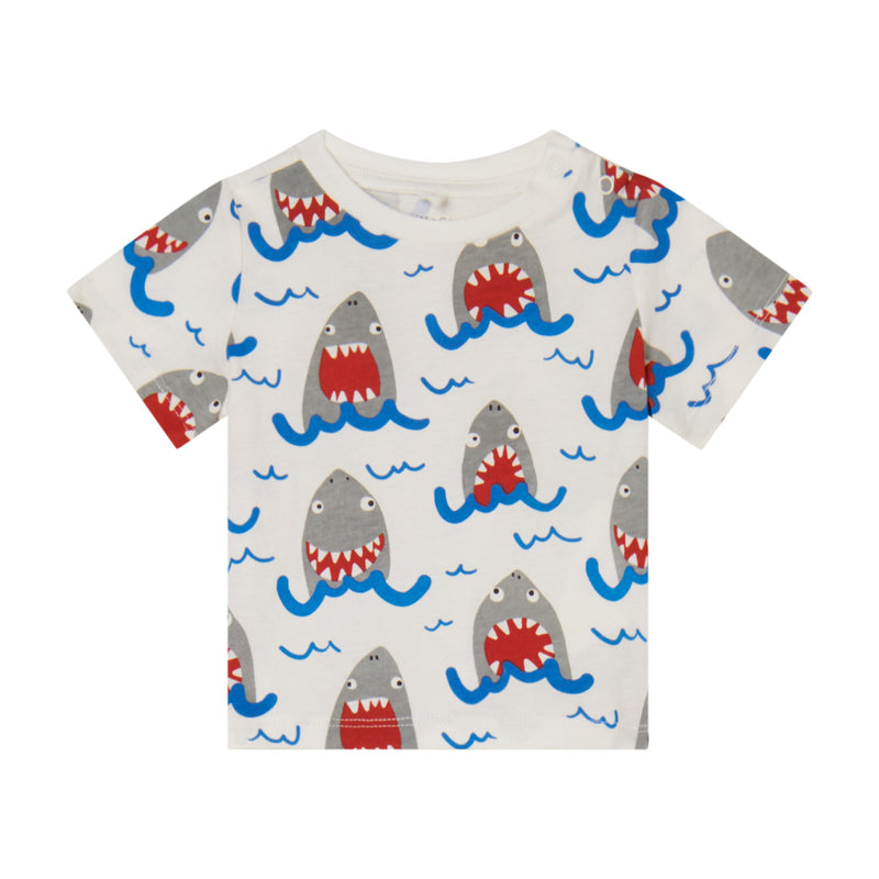 Shark Print Baby T-Shirt