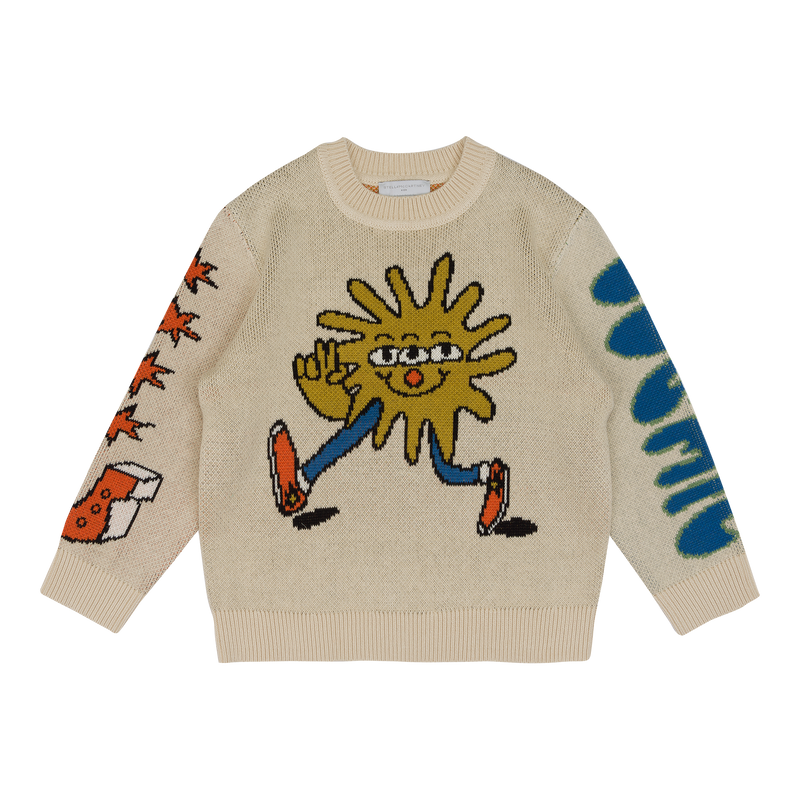 Cosmic boy Beige Sweatshirt