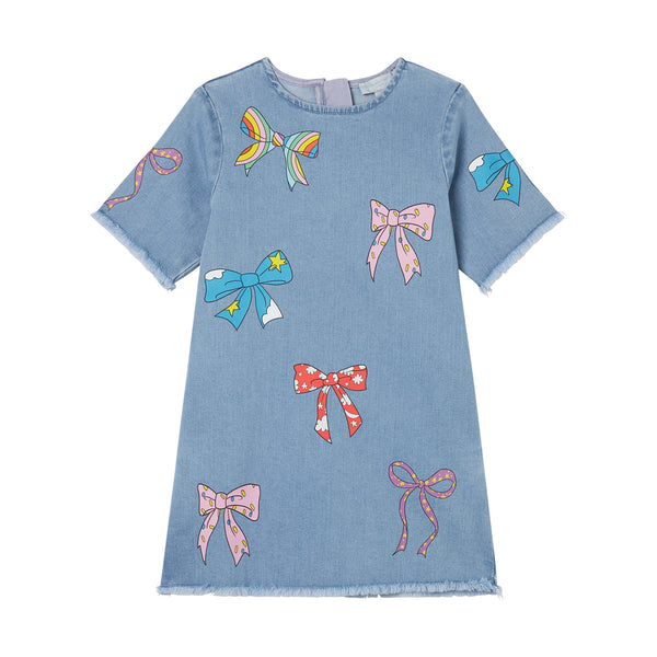 Light Blue Bow Dress