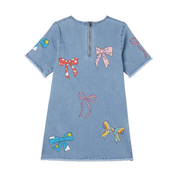 Light Blue Bow Dress