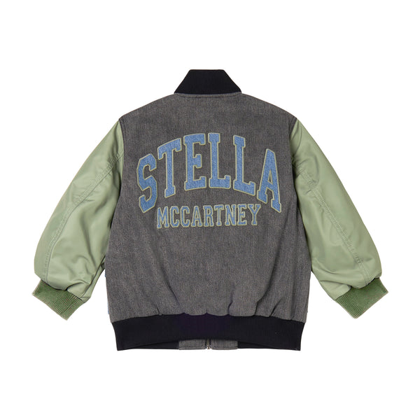 Colorblock Bomber Jacket