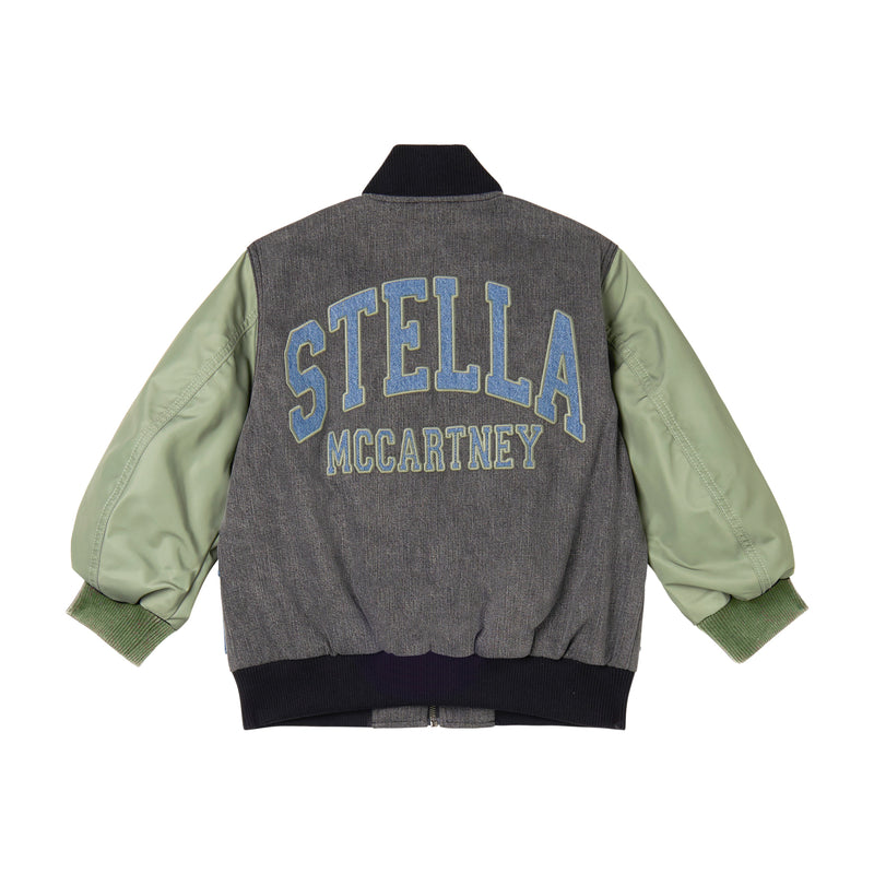 Colorblock Bomber Jacket