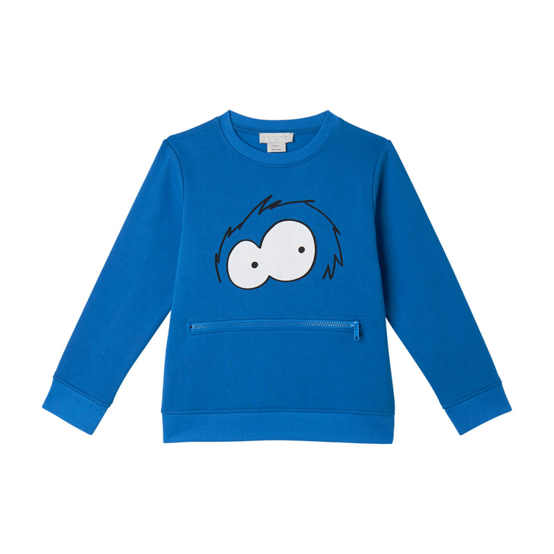 Blue Monster Sweatshirt