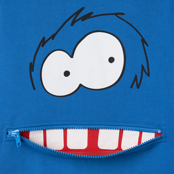 Blue Monster Sweatshirt
