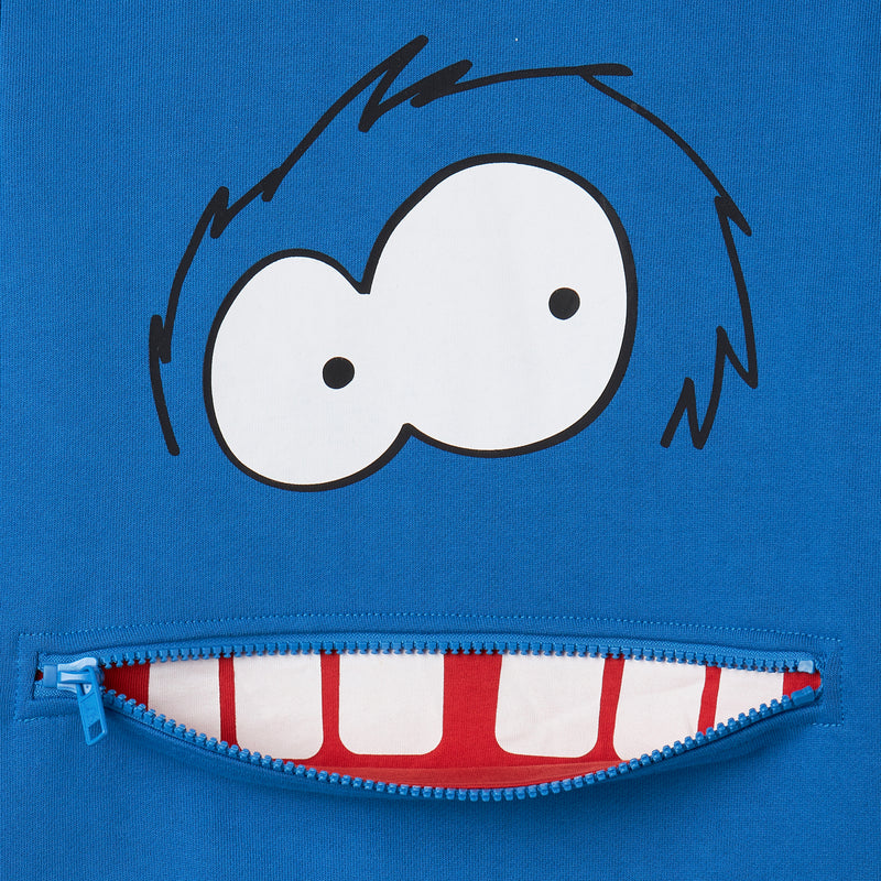 Blue Monster Sweatshirt