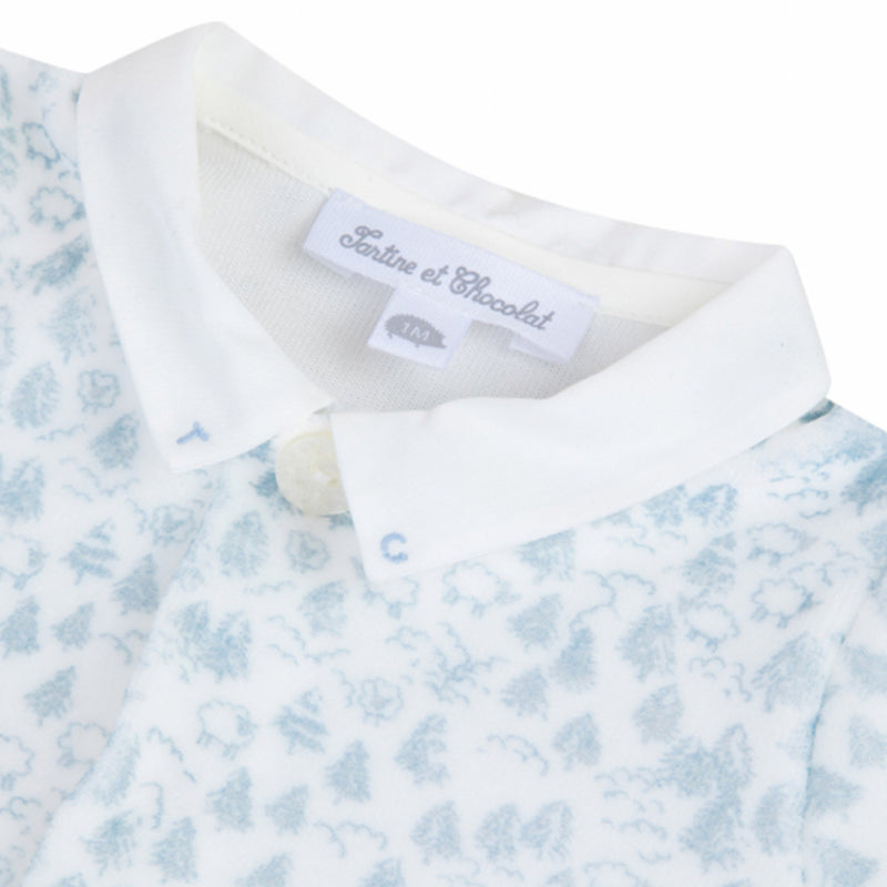 Pyjama Printed Babygrow