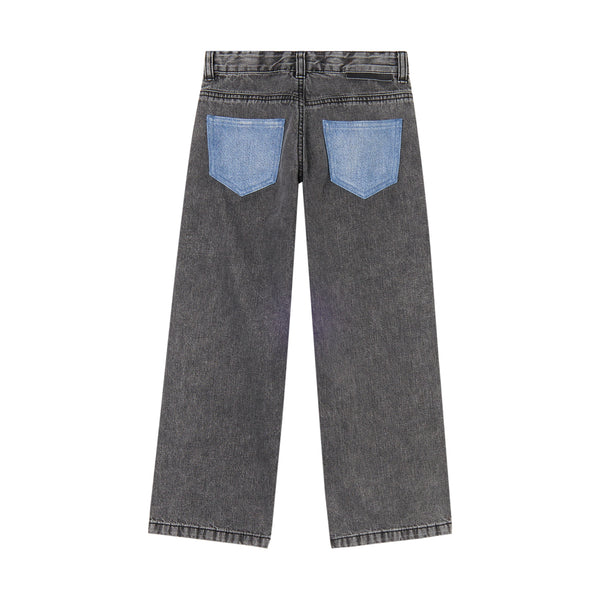 Black Denim Trousers