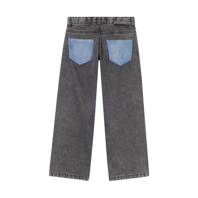Black Denim Trousers