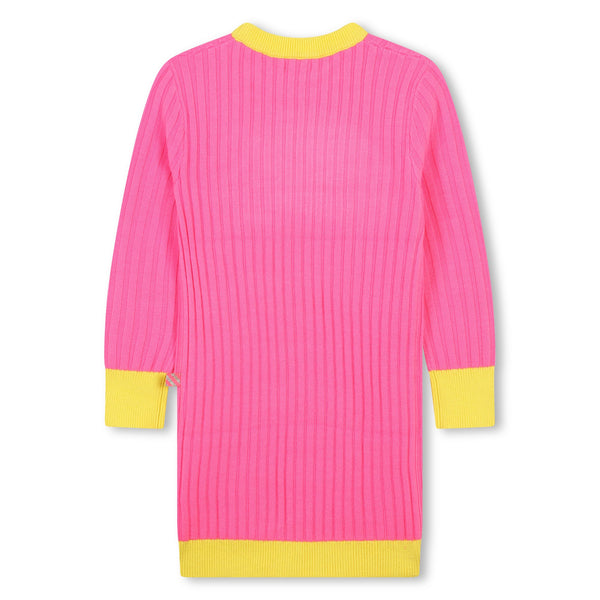 Fuchsia Knitting Dress