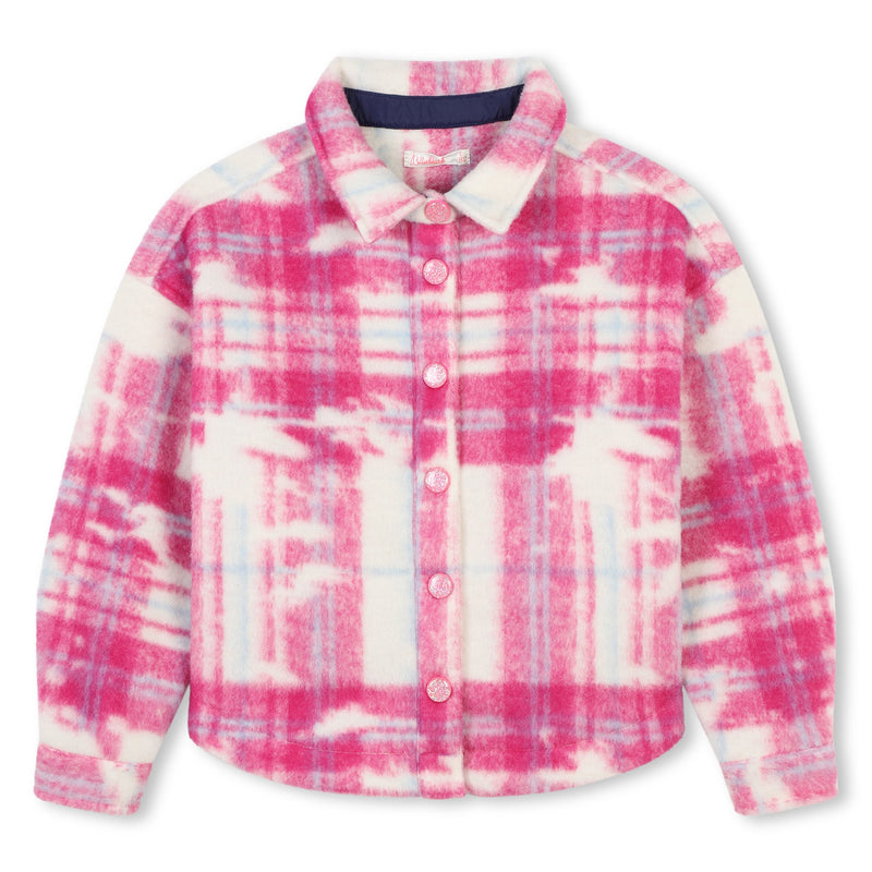 Pink Long Sleeved Overshirt