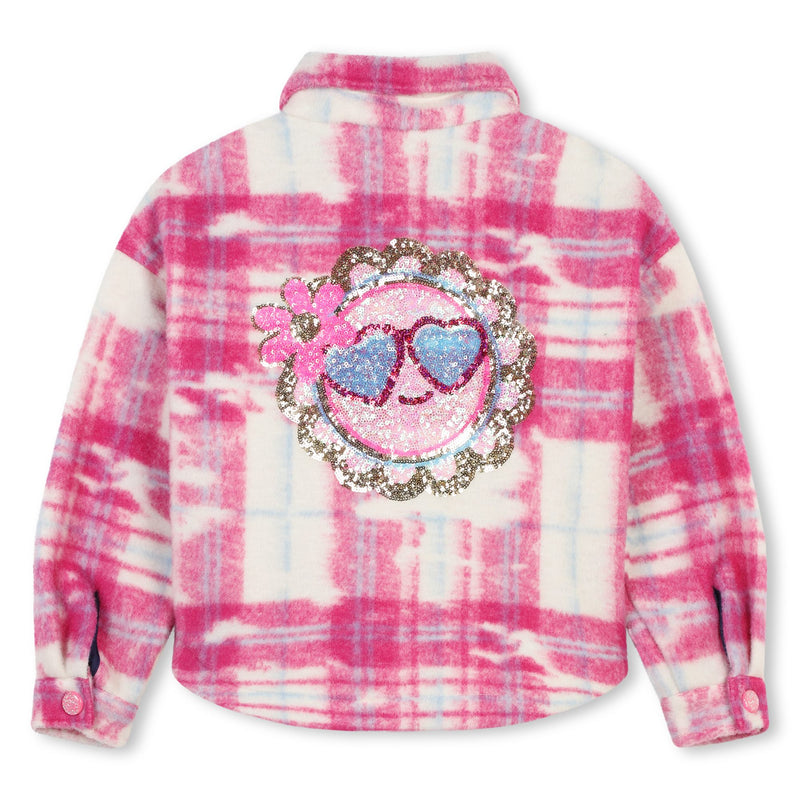 Pink Long Sleeved Overshirt