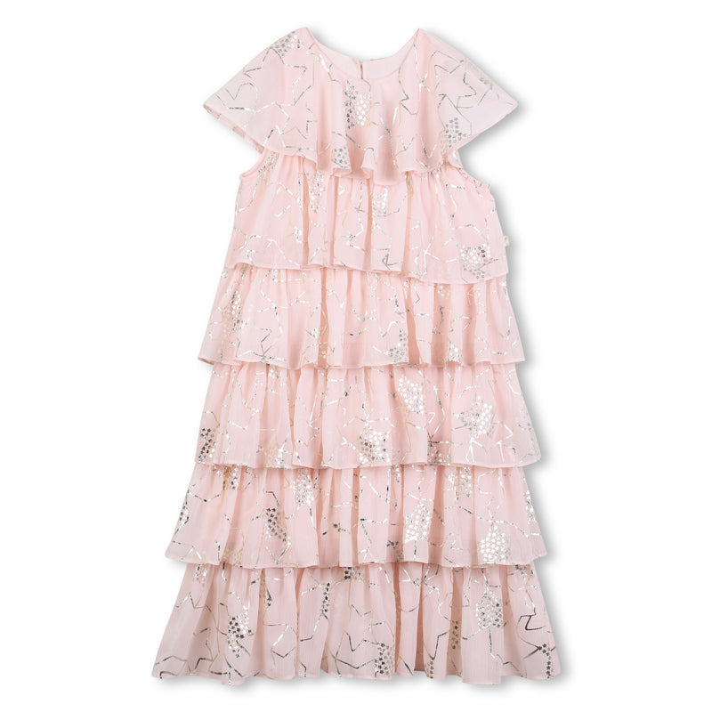 Pink Tiered Dress