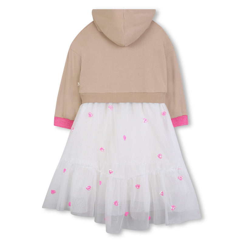 Dress with Hooded Sweatshirt