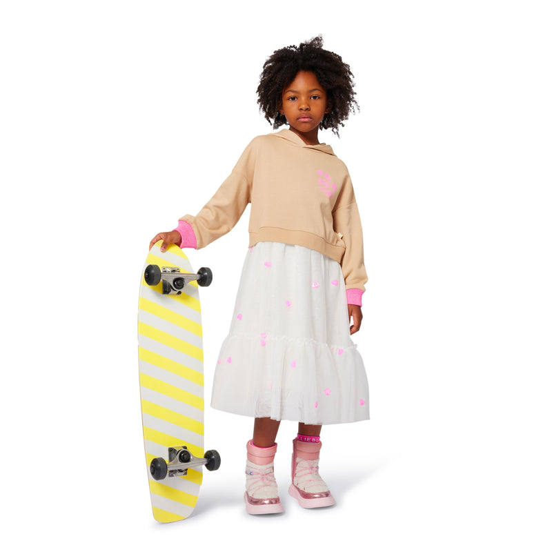 Dress with Hooded Sweatshirt