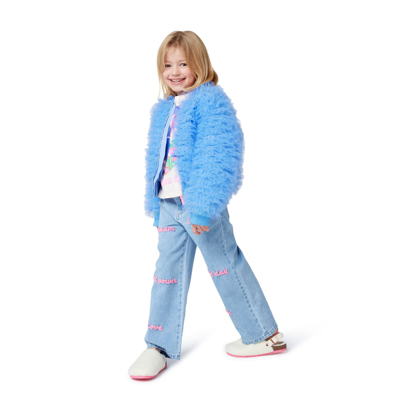Bleach Denim Trousers
