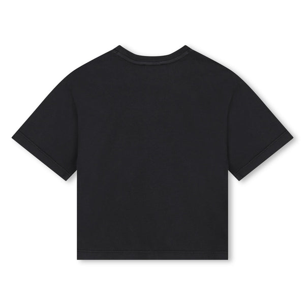 Black Short Sleeves Tee-Shirt