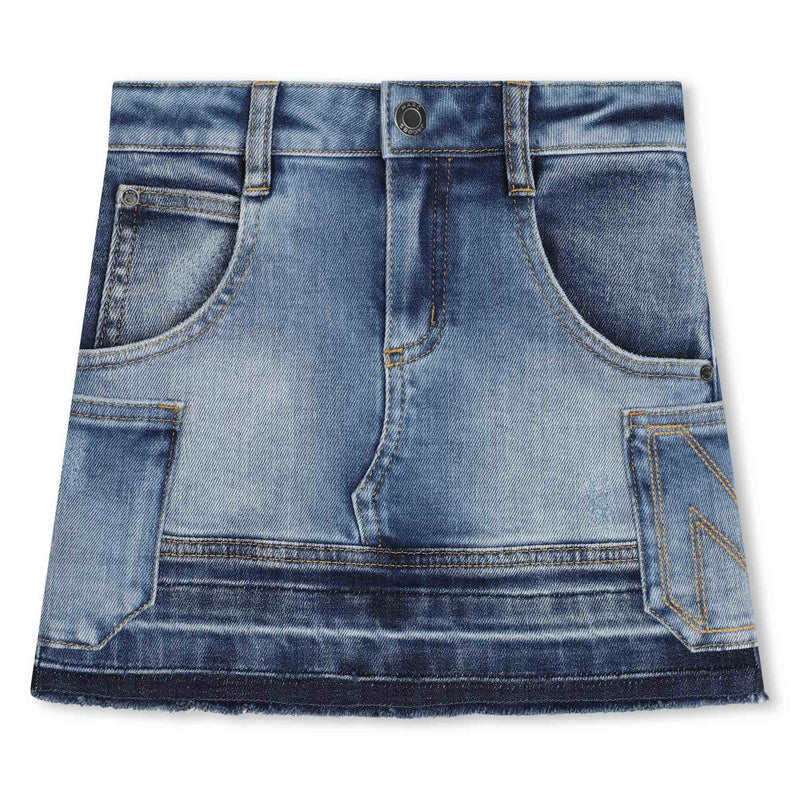 Blue Denim Skirt