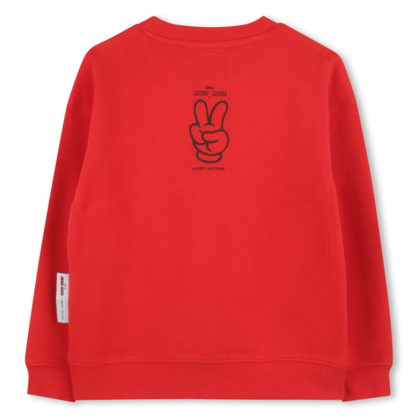 Bright Red Sweatshirt