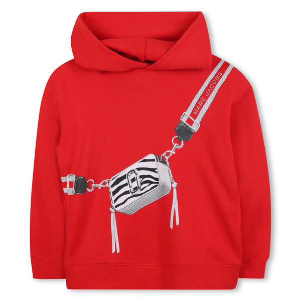 Red Hooded Sweatshirt