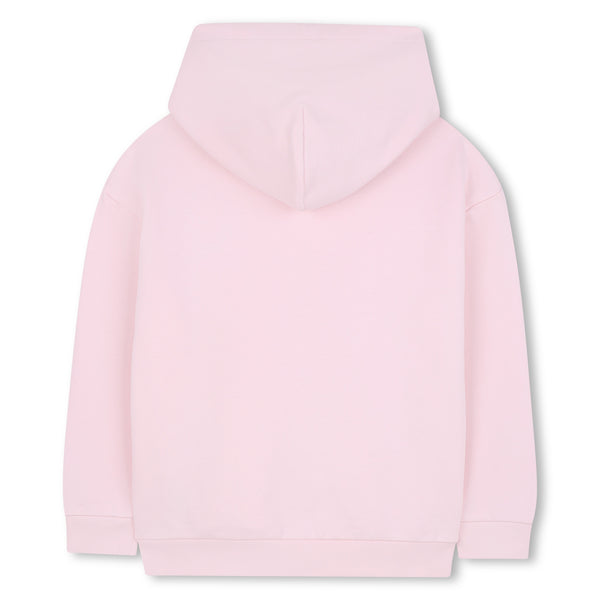 Pink Hooded Sweatshirt