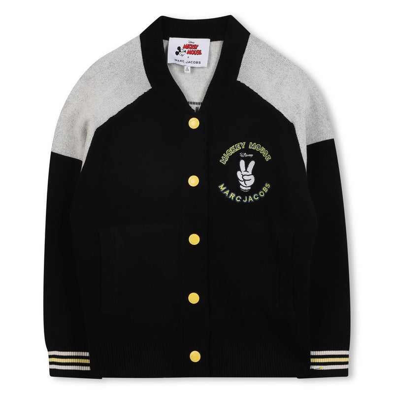 Black Knitted Cardigan