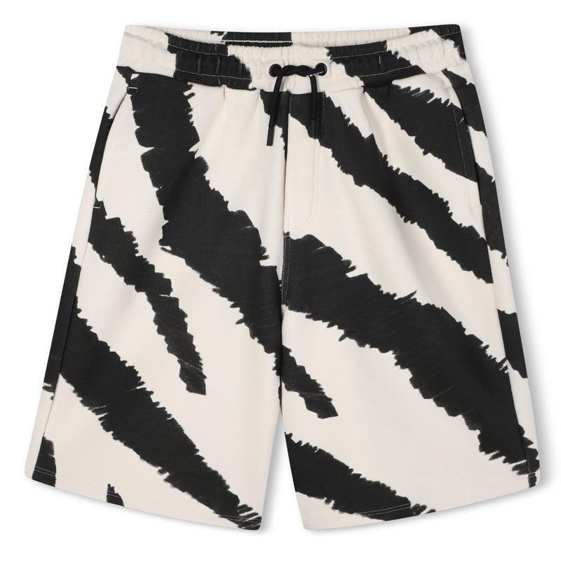 Black & White Bermuda Short