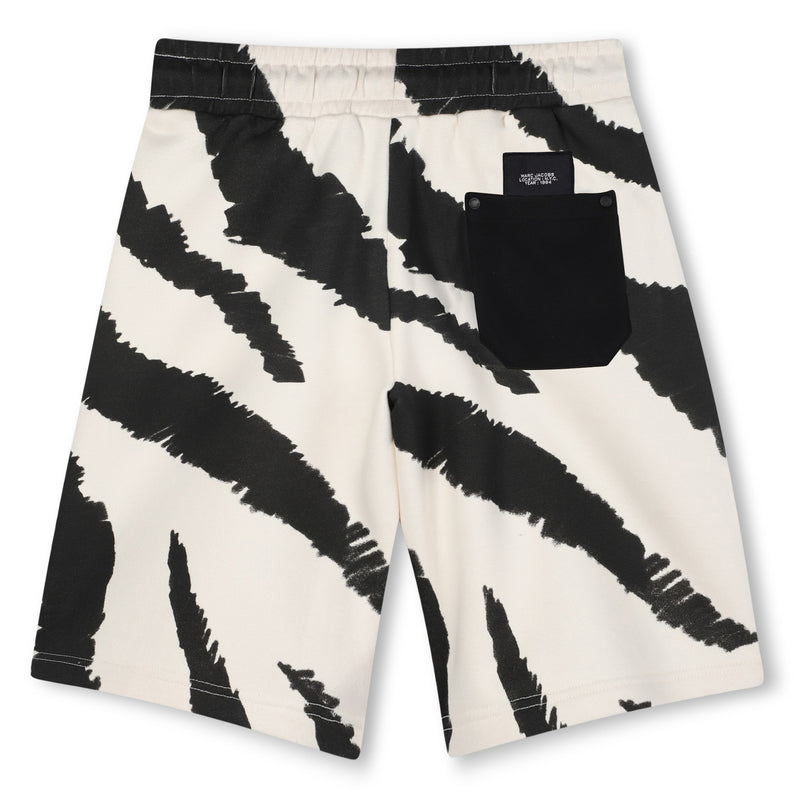 Black & White Bermuda Short