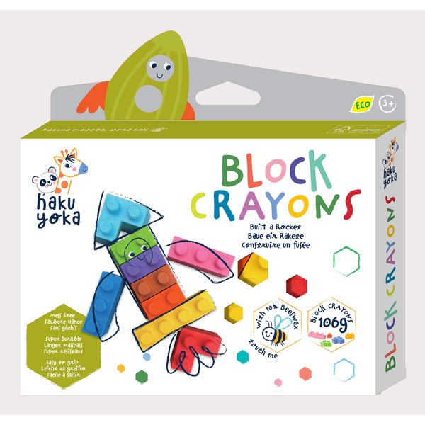 Block Crayons - Rocket