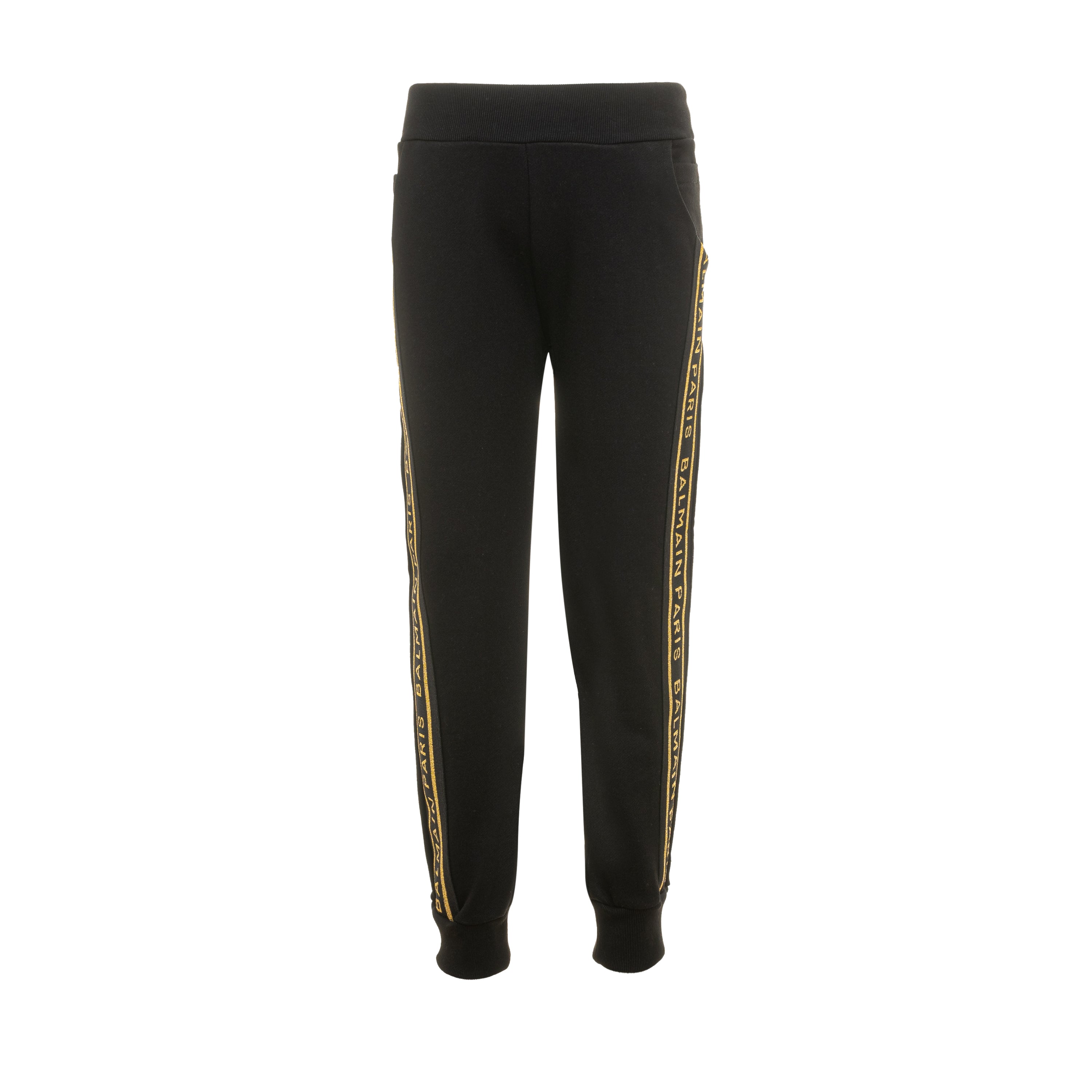 Black & Gold Jogging Trousers – LM Bambini