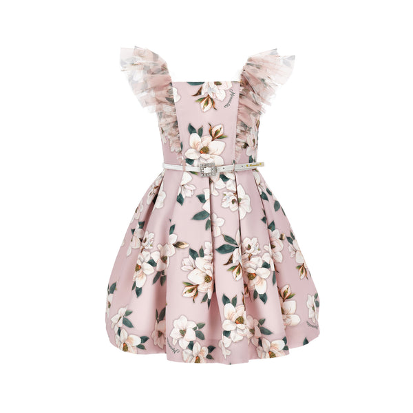 Magnolia Print Dress