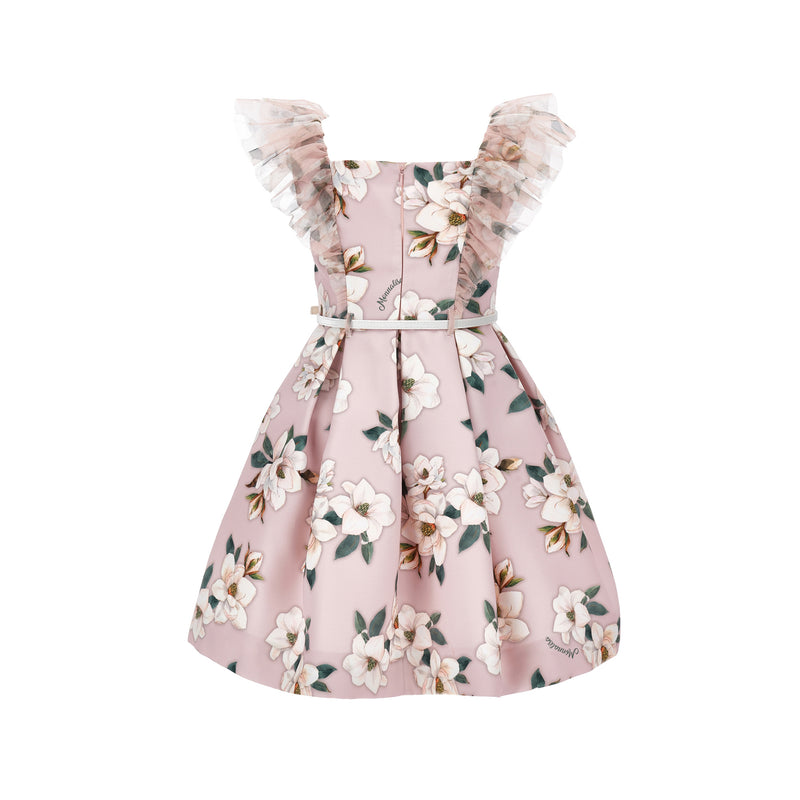 Magnolia Print Dress