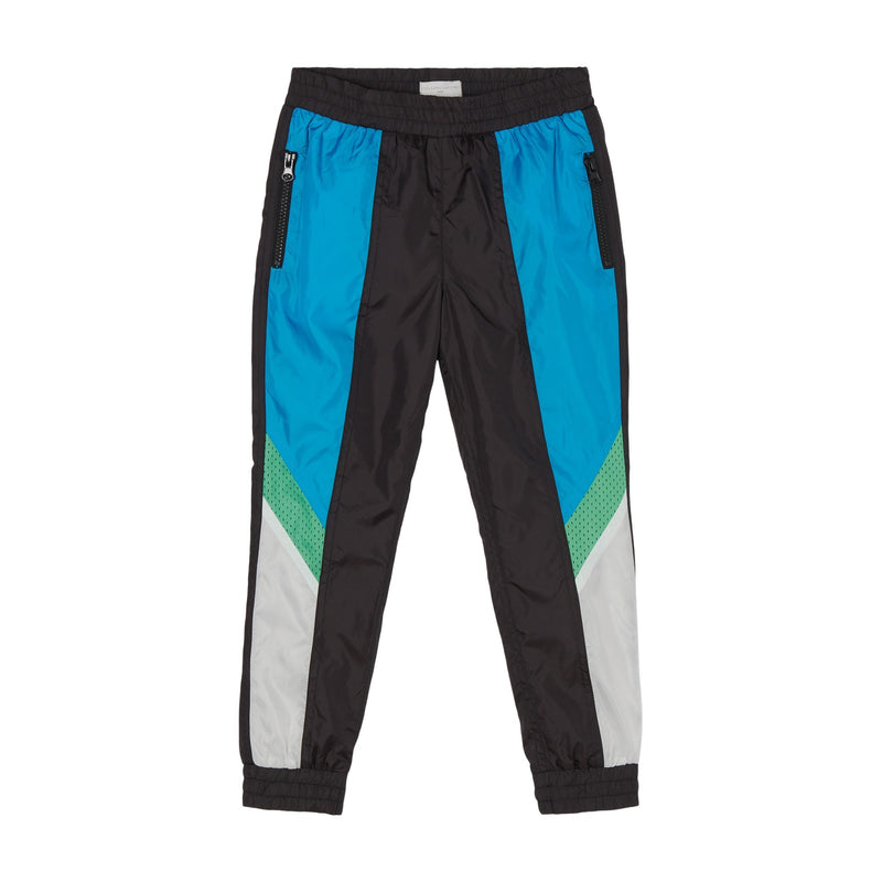 Sports joggers in black with colour block detail