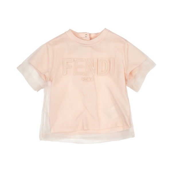 Baby Tulle and Jersey T-shirt