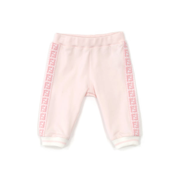 Baby Logo Tape Pants in Pink LM Bambini