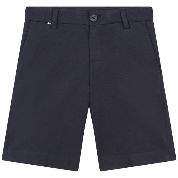 Navy Jersey Shorts