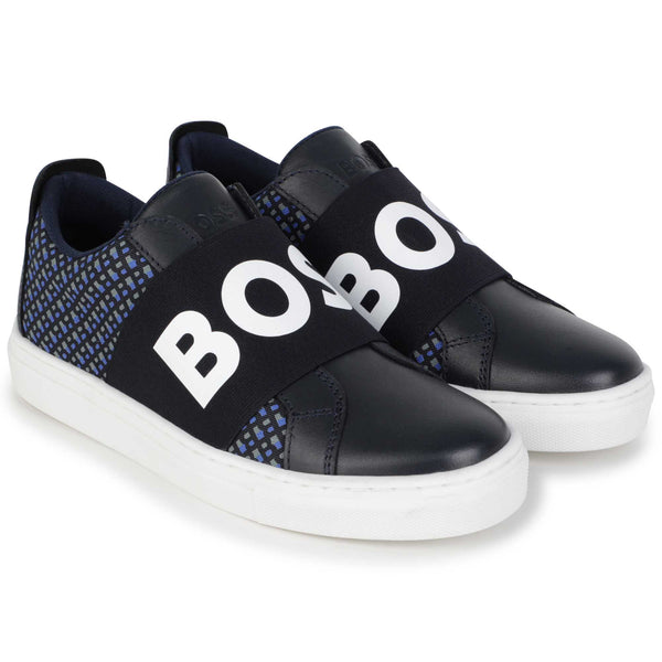Monogram Logo Slip-on Shoes