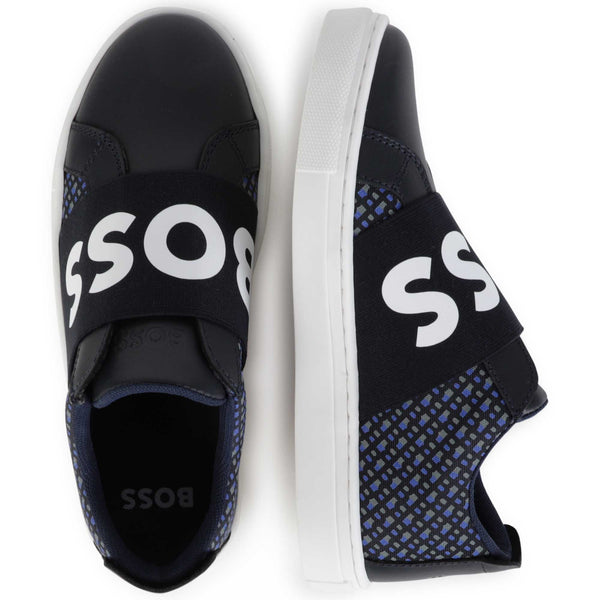 Monogram Logo Slip-on Shoes