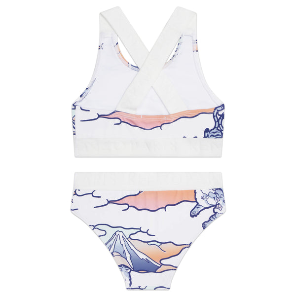 Tigers Print Bikini Swimsuit