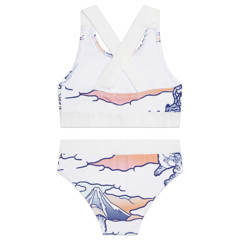 Tigers Print Bikini Swimsuit