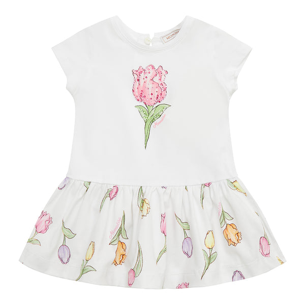 Rose Print Baby Dress