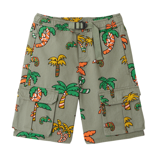 Tropical Printed Shorts