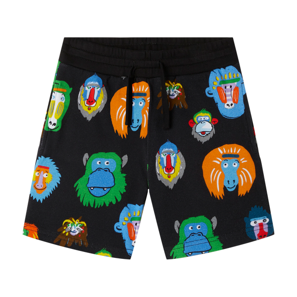 Monkey Print Shorts
