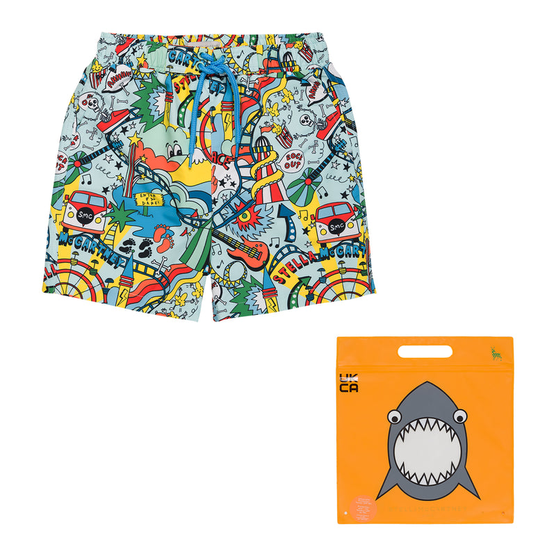 Colourful Swim Shorts