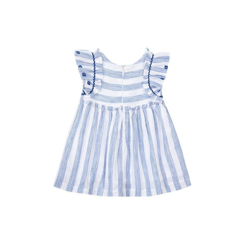 Baby Blue Stripe Dress