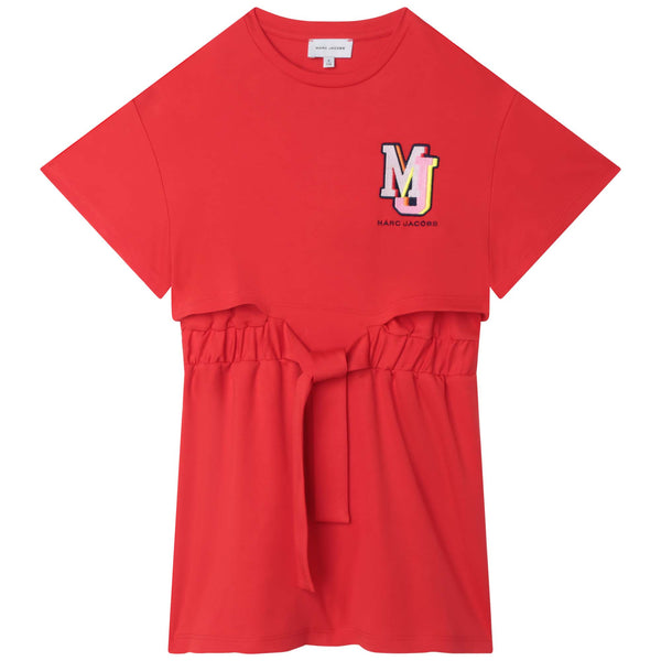 Red T-shirt Dress