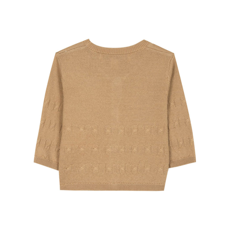 Camel Baby Sweater