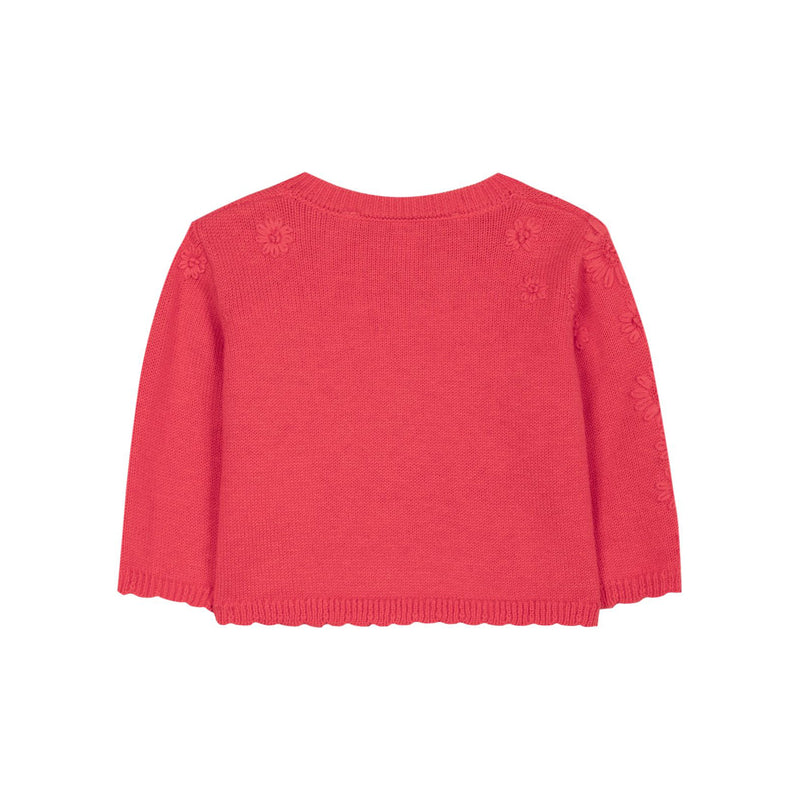Poppy Red Baby Sweater