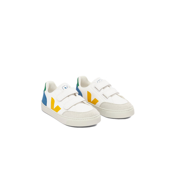 V-12 Extra-White & Multicolour-Indigo Sneakers